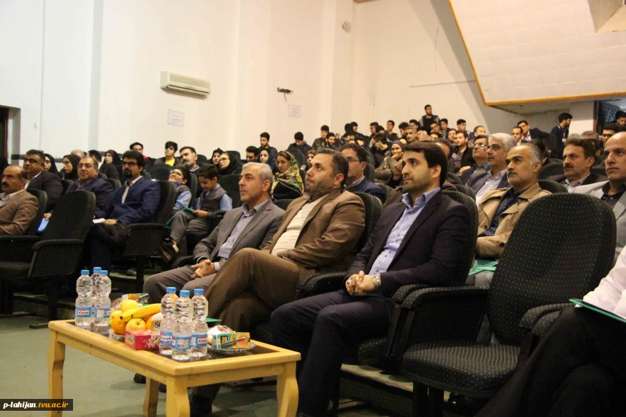 همایش تجلیل ازپژوهشگران هفته پژوهششهرستان لاهیجان   در آموزشکده فنی شهید رجایی 2