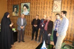 تجلیل از  خانم بذرافشان همکار آموزشکده فنی شهید رجایی لاهیجان به مناسبت میلاد حضرت فاطمه الزهرا (س) 2