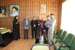 تجلیل از  خانم بذرافشان همکار آموزشکده فنی شهید رجایی لاهیجان به مناسبت میلاد حضرت فاطمه الزهرا (س) 2