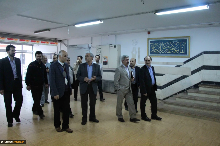 بازدید دکتر کیانی از آموزشکده فنی شهید رجایی لاهیجان  2