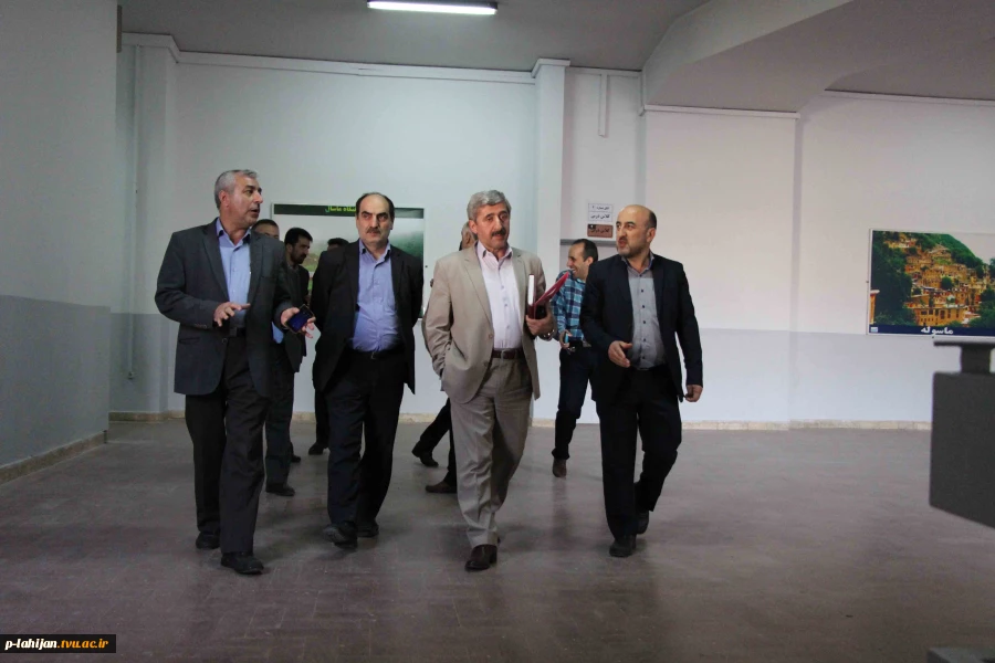 بازدید دکتر کیانی از آموزشکده فنی شهید رجایی لاهیجان  5