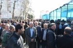 ریاست و کارکنان آموزشکده در مراسم استقبال از رییس جمهور در جمع پرشور مردم لاهیجان +عکس 2
