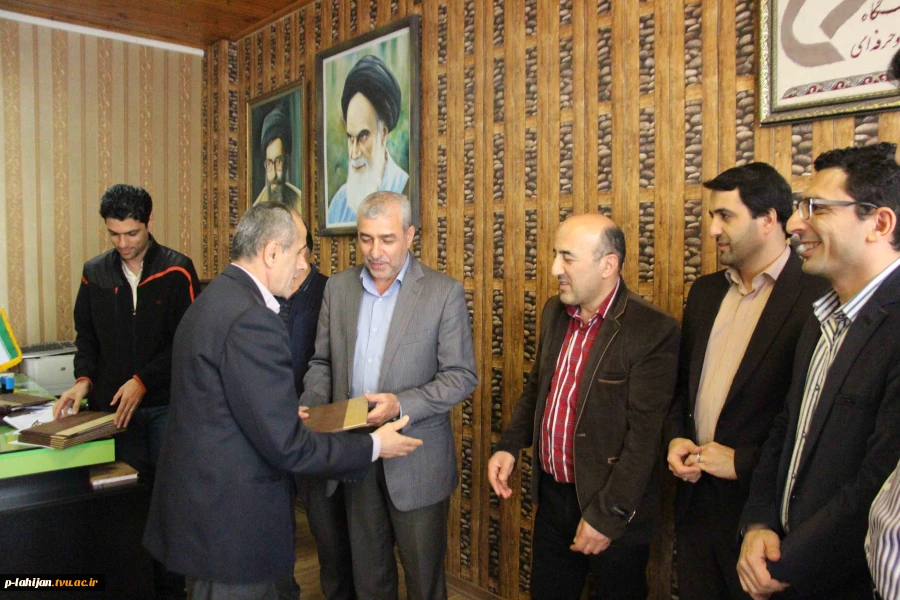 تقدیر از جانیازان آموزشکده فنی شهید رجایی لاهیجان  2