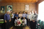 عرض تبربک همکاران آموزشکده به ریاست مرکز شهید رجایی آقای دکتر پنج مینی 3
