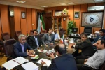 جلسه هم اندیشی دکتر پنج مینی رییس آموزشکده و دکتر نیکفر نماینده مجلس شهرستان لاهیجان و سیاهکل با دکتر شمشادی رییس دانشگاه فنی گیلان 2