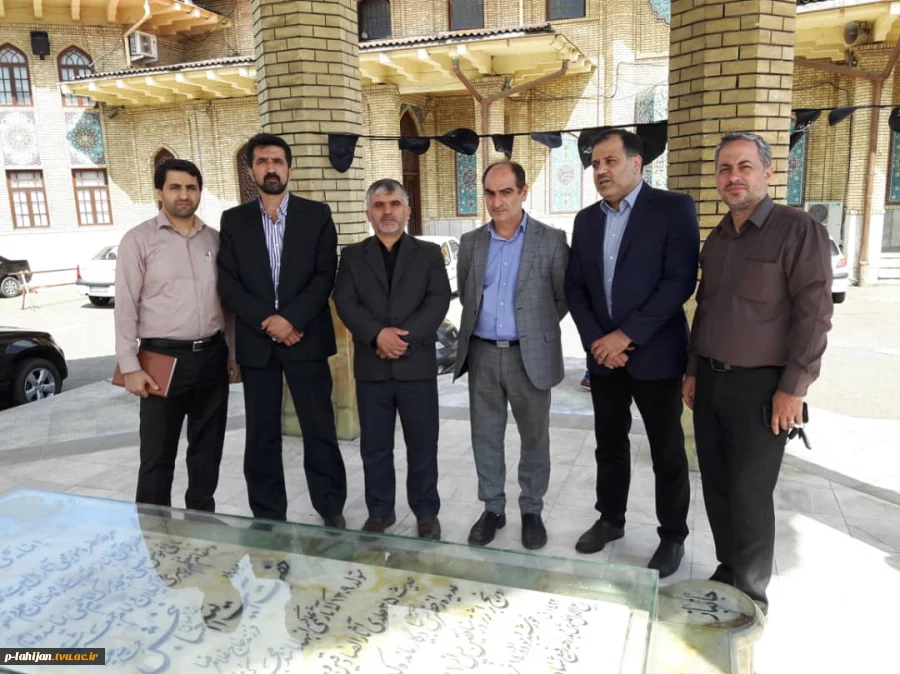 شرکت مسئولین آموزشکده لاهیجان و استان در گردهمایی عاشوراییان 4