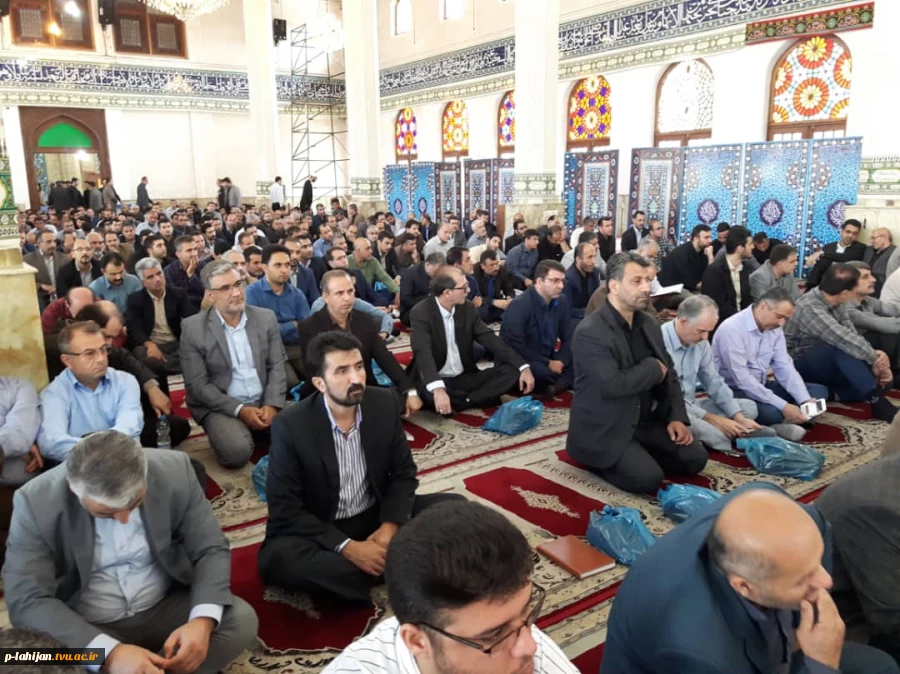 شرکت مسئولین آموزشکده لاهیجان و استان در گردهمایی عاشوراییان 3
