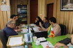 جلسه کمیته نظارت و ارزیابی (بررسی چک لیست ها)آموزشکده شهید رجایی لاهیجان 98/7/24    2