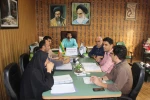 جلسه کمیته نظارت و ارزیابی (بررسی چک لیست ها)آموزشکده شهید رجایی لاهیجان 98/7/24    2
