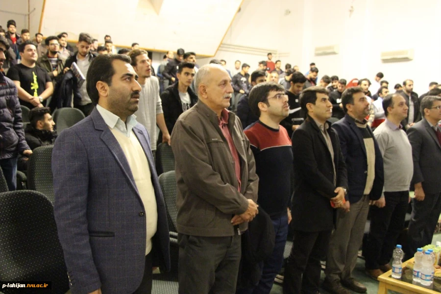 برگزاری مراسم روز دانشجو در آموزشکده فنی شهید رجایی لاهیجان-16آذر98 7