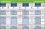 جدول حذف و اضافه نیمسال دوم 1401 2