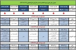 برنامه زمانبندی ترمیم انتخاب واحد دانشجویان 2