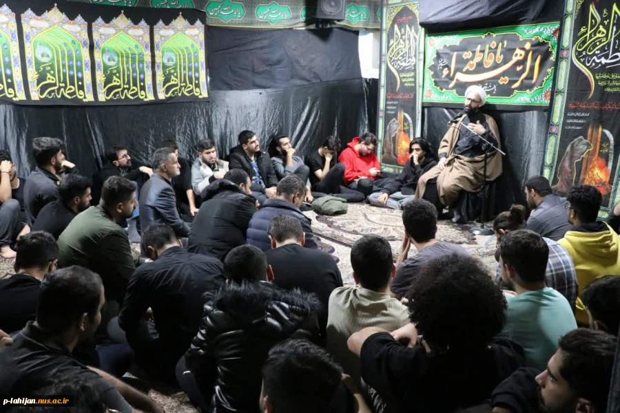 برگزاری مجلس روضه به مناسبت شهادت حضرت زهرا (س)  4