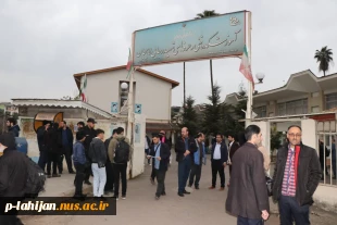 مراسم بدرقه راهیان نور آموزشکده ملی مهارت لاهیجان شهید رجایی - بهمن ۱۴۰۳ 4