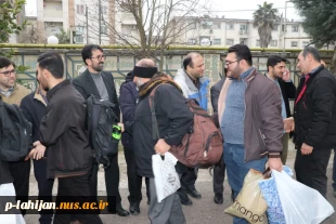 مراسم بدرقه راهیان نور آموزشکده ملی مهارت لاهیجان شهید رجایی - بهمن ۱۴۰۳ 9