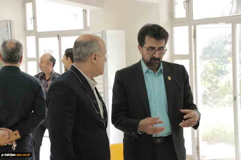 بازدید رئیس واحد استانی دانشگاه ملی مهارت استان گیلان ،از آموزشکده ملی مهارت شهید رجایی لاهیجان- مهر1404 3