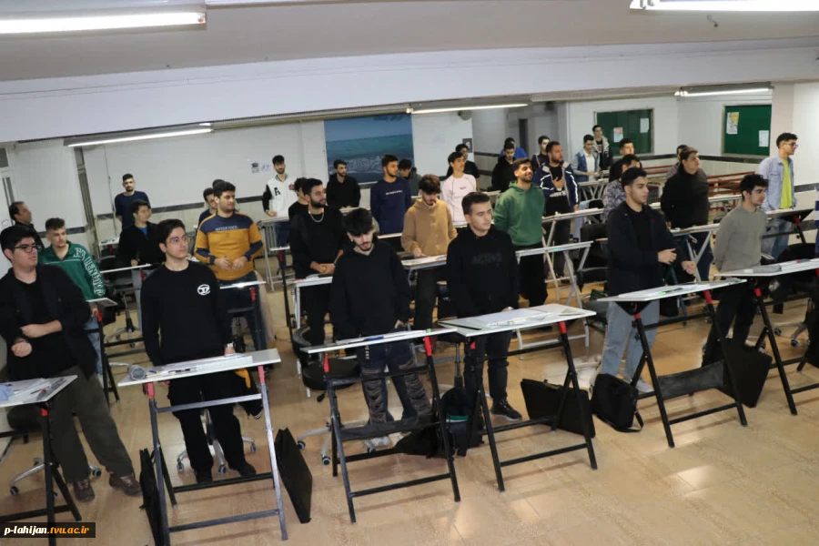 مسابقه ترسیم فنی ویژه دانشجویان رشته معماری – به مناسبت روز دانشجو و  هفته پژوهشآموزشکده ملی مهارت لاهیجان(شهید رجایی) آذر1404 4