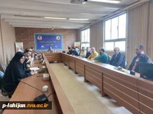 برگزاری جلسه شورای اداری آموزشکده ملی مهارت شهید رجایی لاهیجان 5
