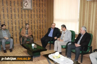 دیدار دکتر موسی زاده ریاست آموزشکده آستانه با دکتر عابد دوست سرپرست آموزشکده ملی مهارت شهید رجایی لاهیجان 3