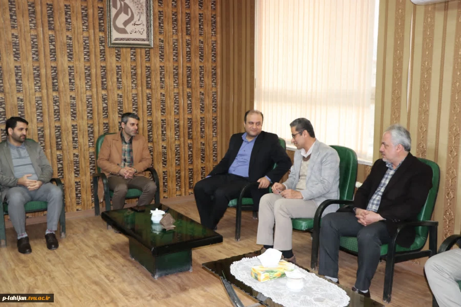 دیدار دکتر موسی زاده ریاست آموزشکده آستانه با دکتر عابد دوست سرپرست آموزشکده ملی مهارت شهید رجایی لاهیجان 3