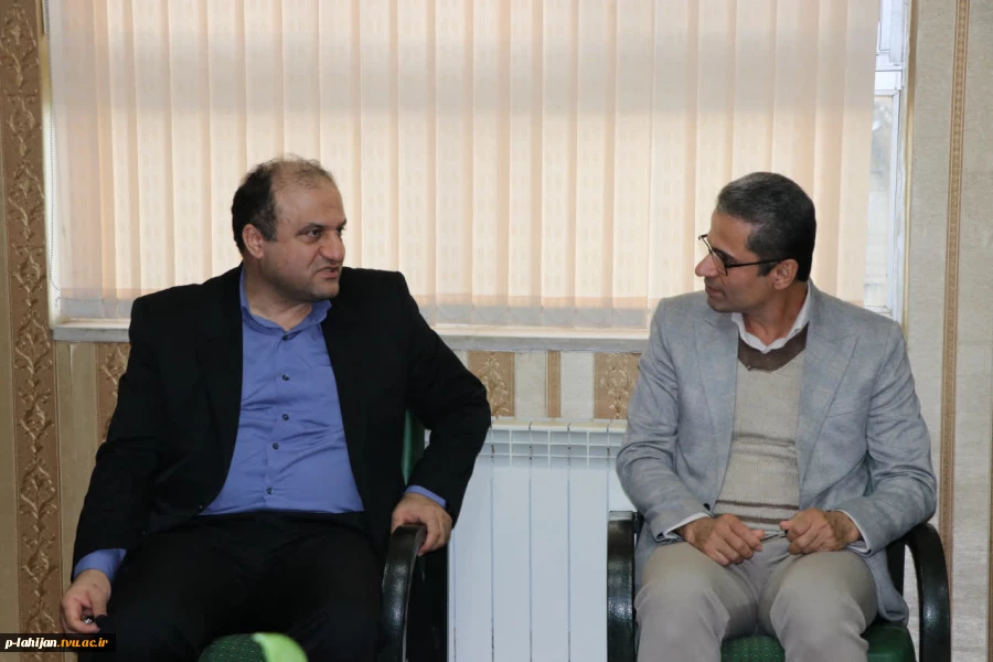 دیدار دکتر موسی زاده ریاست آموزشکده آستانه با دکتر عابد دوست سرپرست آموزشکده ملی مهارت شهید رجایی لاهیجان 4