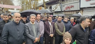 حضور ریاست و کارکنان آموزشکده شهید رجایی لاهیجان   در راهپیمایی ۲۲ بهمن ۱۴۰۴ 6
