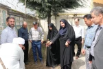 پویش درختکاری دانشگاهیان به نیابت از شهدا، در دانشگاه ملی مهارت واحد شهید رجایی لاهیجان  12