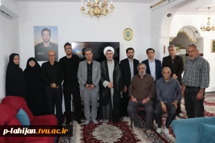 دیدار ریاست و مسئولین دانشگاه ملی مهارت واحد لاهیجان(شهید رجایی) با خانواده شهید جنگ رمضان « ناوسالار دوم ، پاسدار شهید ، رضا رزاق خوش برش » 3