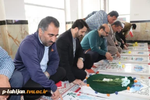 حضور ریاست و کارکنان دانشگاه ملی مهارت واحد لاهیجان در مزار شهدا و حرم آقا سید جلال الدین اشرف (ع) آستانه اشرفیه، به مناسبت ولادت با سر سعادت امام رضا (ع) 5
