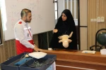 برگزاری کارگاه آموزشی آمادگی عمومی و اقدامات ایمنی (کمک های اولیه) به مناسبت روز هلال احمر در دانشگاه ملی مهارت واحد لاهیجان(شهید رجایی) 13