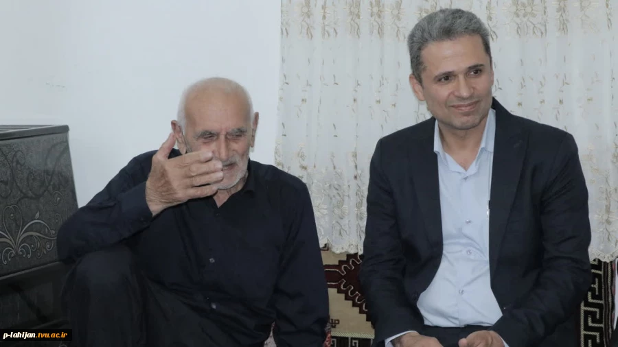 دیدار سرپرست و مسئولین دانشگاه ملی مهارت لاهیجان با خانواده شهید «عابدینی» و جانباز «حسن مهدی پور» 6