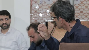 دیدار سرپرست و مسئولین دانشگاه ملی مهارت لاهیجان با خانواده شهید «عابدینی» و جانباز «حسن مهدی پور» 9