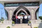 گلباران مزار شهدای گمنام توسط ریاست و کارکنان دانشگاه ملی مهارت واحد لاهیجان ،به مناسبت سوم خردادماه ، سالروز حماسه آزادسازی خرمشهر 3