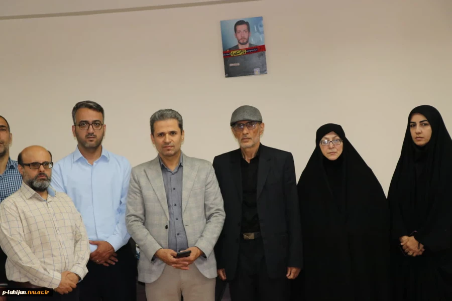سایت 5 کامپیوتر آموزشکده ملی مهارت شهید رجایی لاهیجان به نام شهید رضا رزاق خوش برش نامگذاری شد 11