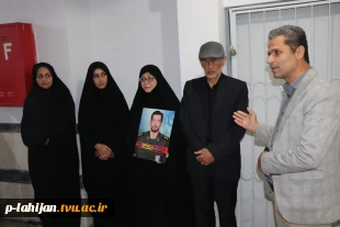 سایت 5 کامپیوتر آموزشکده ملی مهارت شهید رجایی لاهیجان به نام شهید رضا رزاق خوش برش نامگذاری شد 3