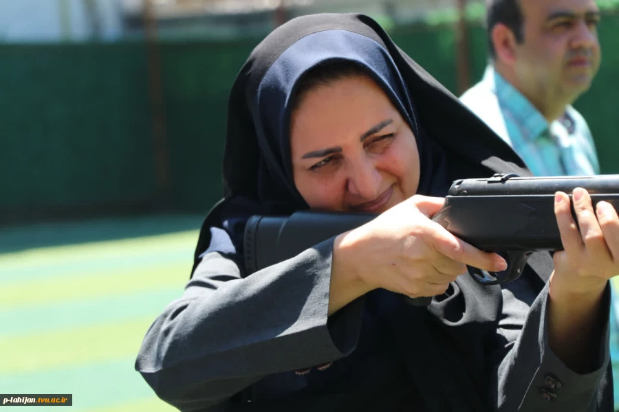 برگزاری مسابقه تیراندازی با تفنگ بادی برای کارکنان آموزشکده ملی مهارت شهید رجایی لاهیجان 11