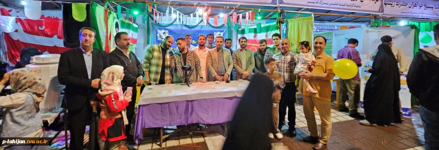 برپایی موکب آموزشکده ملی مهارت شهید رجایی لاهیجان ، به مناسبت عید سعید غدیر در مهمانی چند صد متری شهرستان لاهیجان 4