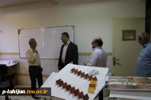 بازدید رییس اداره نظارت و ارزیابی دانشگاه ملی مهارت استان گیلان ، از روند برگزاری کلاس های حضوری آموزشکده ملی مهارت شهید رجایی لاهیجان 4