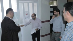 بازدید رییس اداره نظارت و ارزیابی دانشگاه ملی مهارت استان گیلان ، از روند برگزاری کلاس های حضوری آموزشکده ملی مهارت شهید رجایی لاهیجان 10