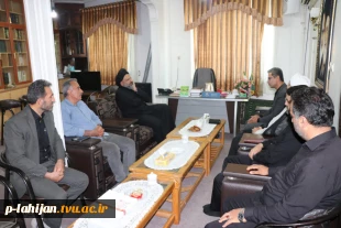 دیدار ریاست آموزشکده ملی مهارت شهید رجایی لاهیجان با امام جمعه شهرستان لاهیجان 4