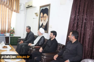 دیدار ریاست آموزشکده ملی مهارت شهید رجایی لاهیجان با امام جمعه شهرستان لاهیجان 5
