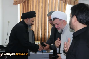 دیدار ریاست آموزشکده ملی مهارت شهید رجایی لاهیجان با امام جمعه شهرستان لاهیجان 6