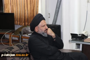 دیدار ریاست آموزشکده ملی مهارت شهید رجایی لاهیجان با امام جمعه شهرستان لاهیجان 7
