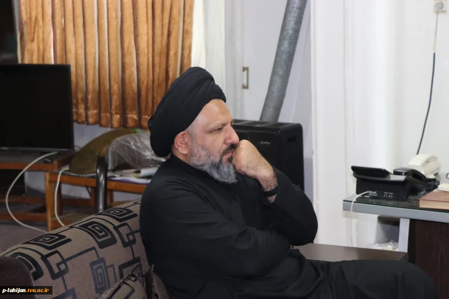 دیدار ریاست آموزشکده ملی مهارت شهید رجایی لاهیجان با امام جمعه شهرستان لاهیجان 7