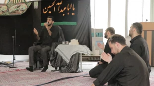 برگزاری مراسم عزاداری ماه محرم و شهادت اباعبدالله الحسین (ع) در آموزشکده ملی مهارت شهید رجایی لاهیجان 3