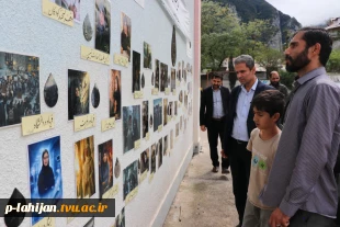 بازدید رئیس آموزشکده ملی مهارت شهید رجایی لاهیجان از اردوی جهادی دانشجویان در اشکورات رحیم آباد-روستای زیاز 3
