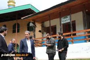 بازدید رئیس آموزشکده ملی مهارت شهید رجایی لاهیجان از اردوی جهادی دانشجویان در اشکورات رحیم آباد-روستای زیاز 4