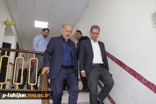 دیدار و گفت‌وگوی نماینده مردم لاهیجان و سیاهکل با رئیس آموزشکده ملی مهارت شهید رجایی لاهیجان 5