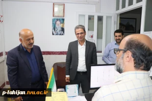 دیدار و گفت‌وگوی نماینده مردم لاهیجان و سیاهکل با رئیس آموزشکده ملی مهارت شهید رجایی لاهیجان 9
