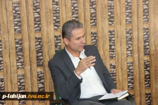 برگزاری نشست تعاملی رییس آموزشکده ملی مهارت لاهیجان با رئیس کلانتری ۱۲ لاهیجان 2